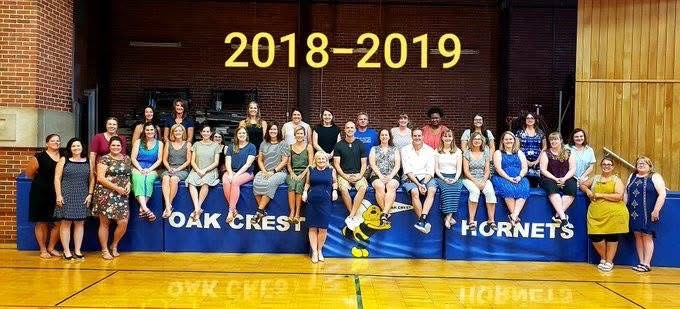 Throwback Thursday photo of OC Staff