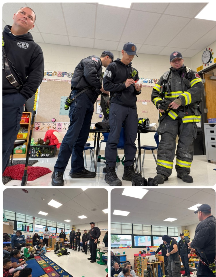 Fire Fighters and fire safety! 