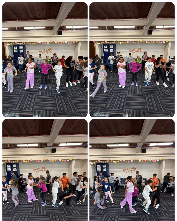 2nd grade dance in music class 