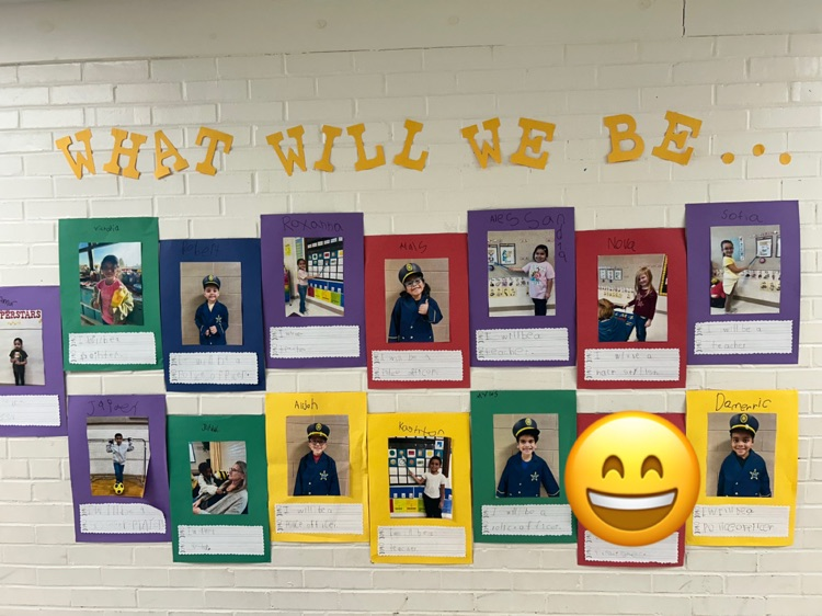 What kindergarten students want to be when they grow up!