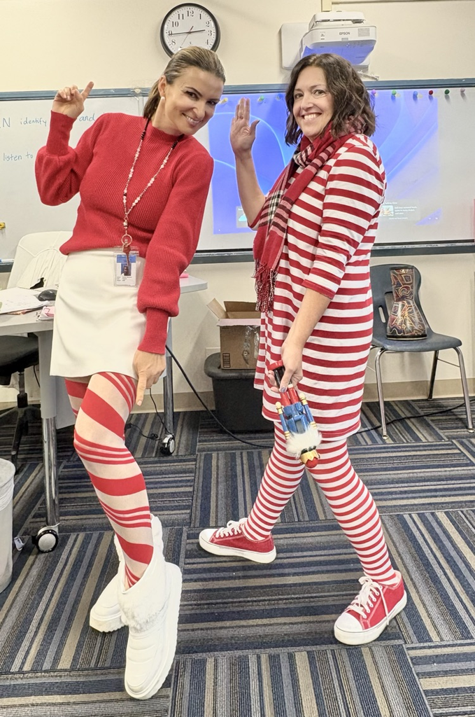 Candy Cane dress up day!
