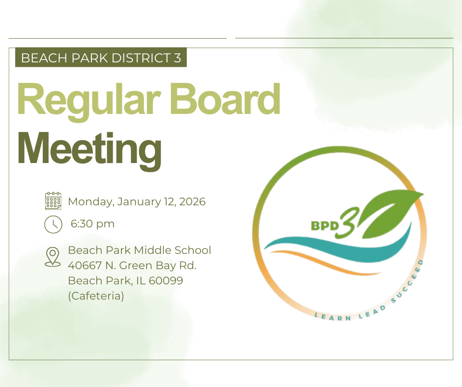 Regular Board Meeting Notice