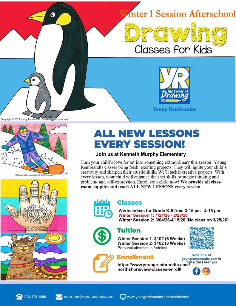 Drawing Class sign up for Young Rembandts