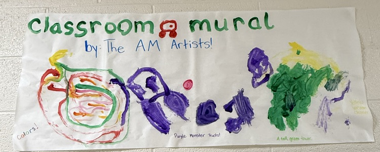 EC classroom mural 