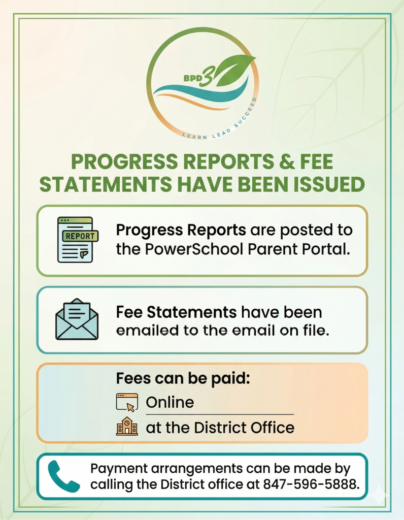 Progress Reports & Fee Statements Have been Issued