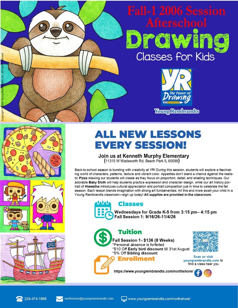 Young Rembrandts English Flyer