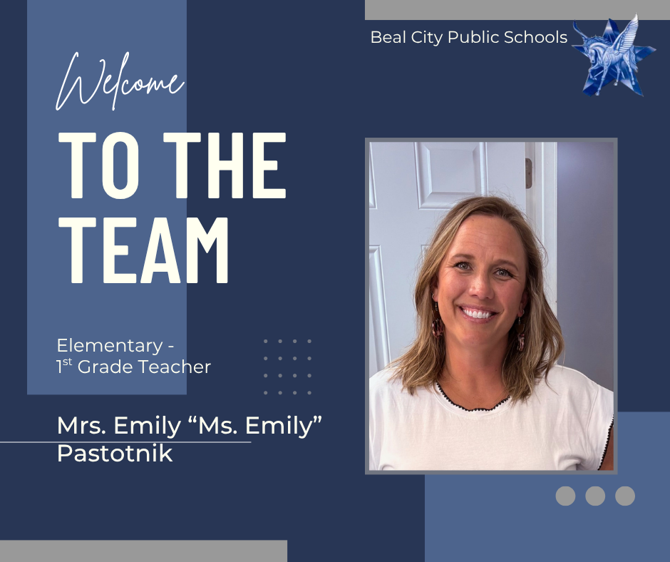 Welcome Emily Pastotnik