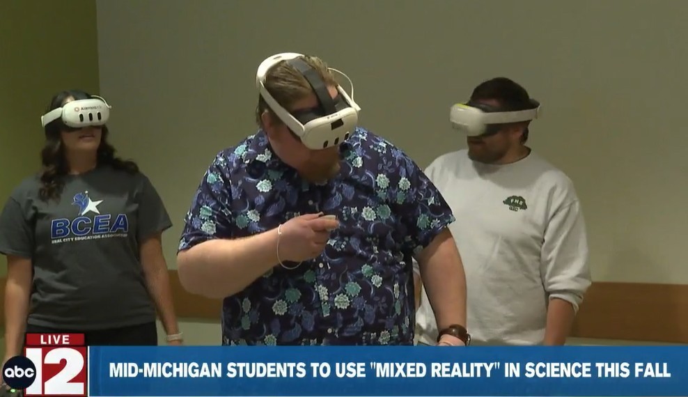 ABC 12 on New Science Course Training