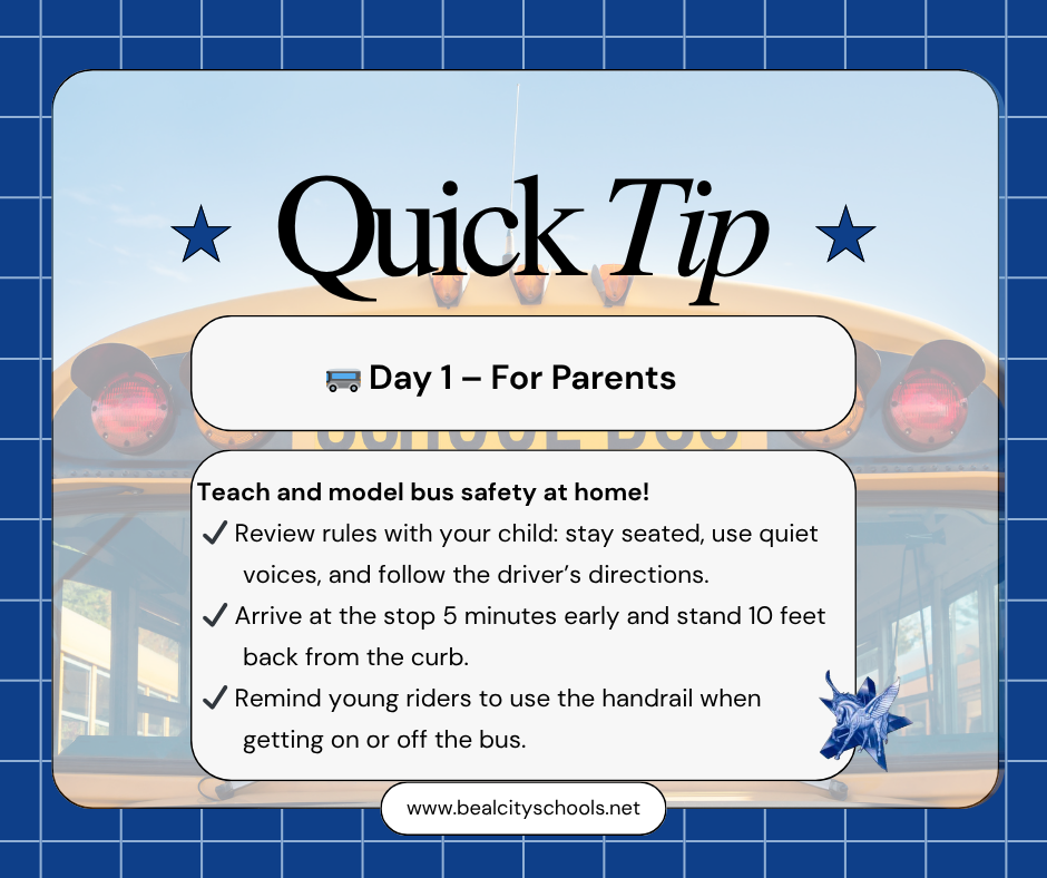 School Bus Safety Tip for Parents