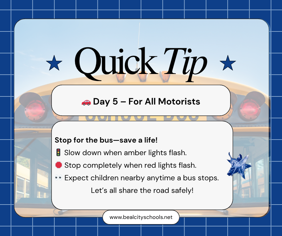 School Bus Safety Tip for All Motorists