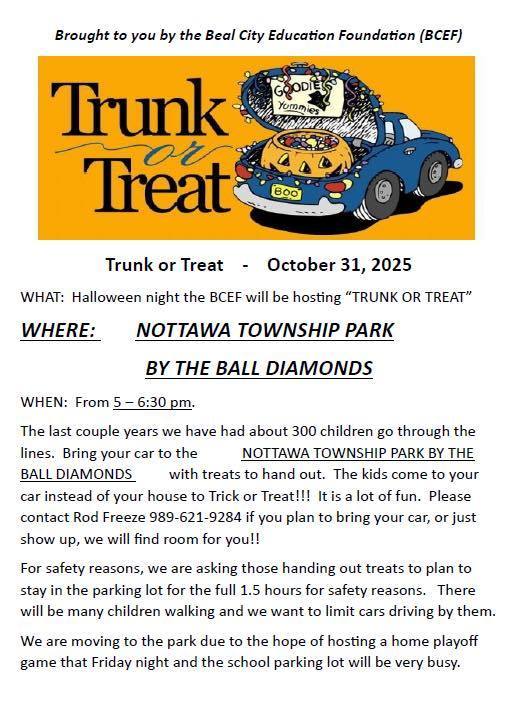 BCEF Trunk or Treat 2025