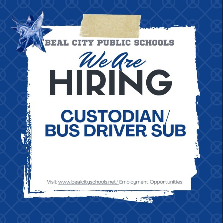 Custodian/Bus Driver Sub Vacancy