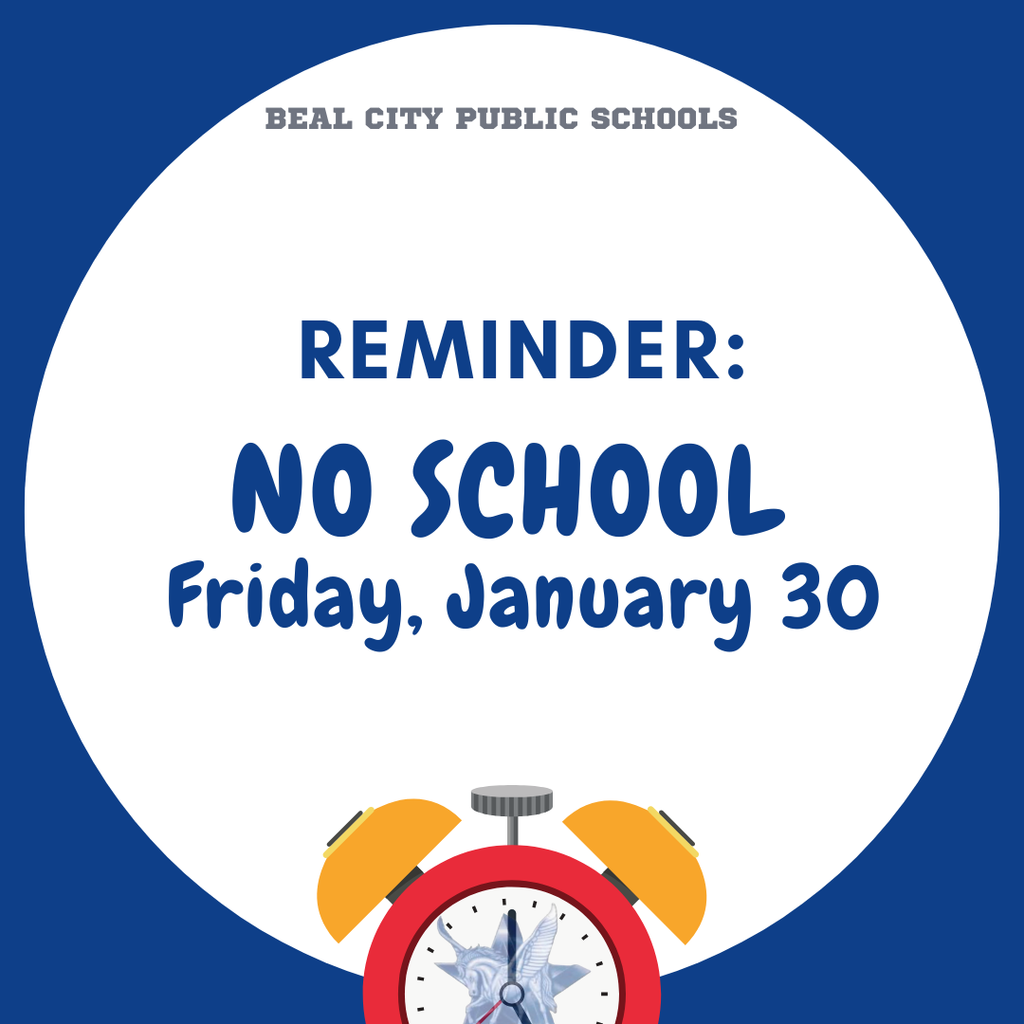 No School Reminder 1.30.26