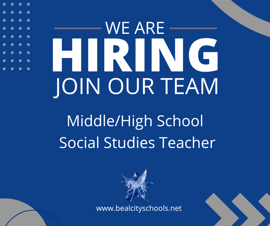 Hiring MSHS Social Studies Teacher