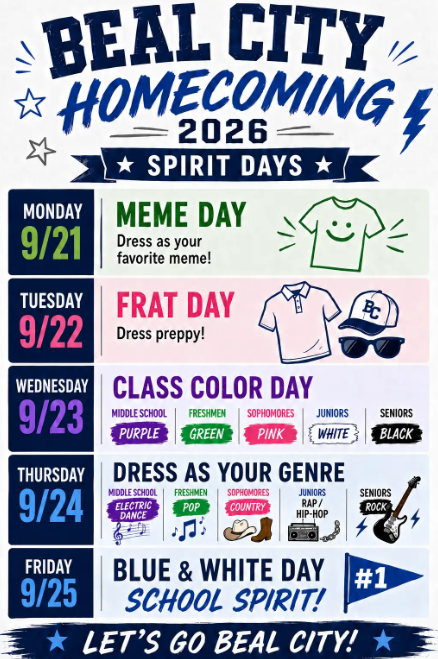 Homecoming spirit week!