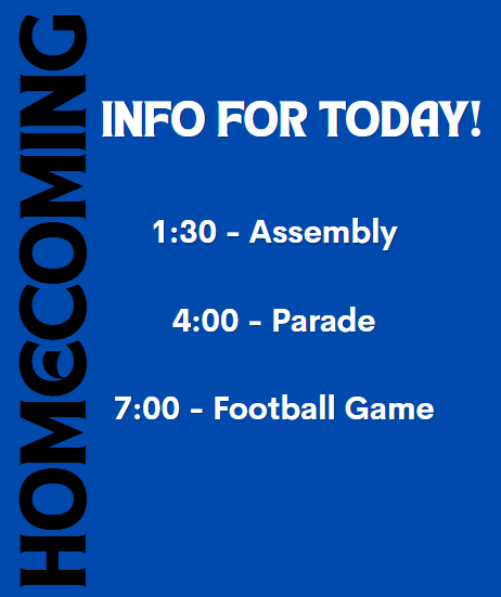 Homecoming info: