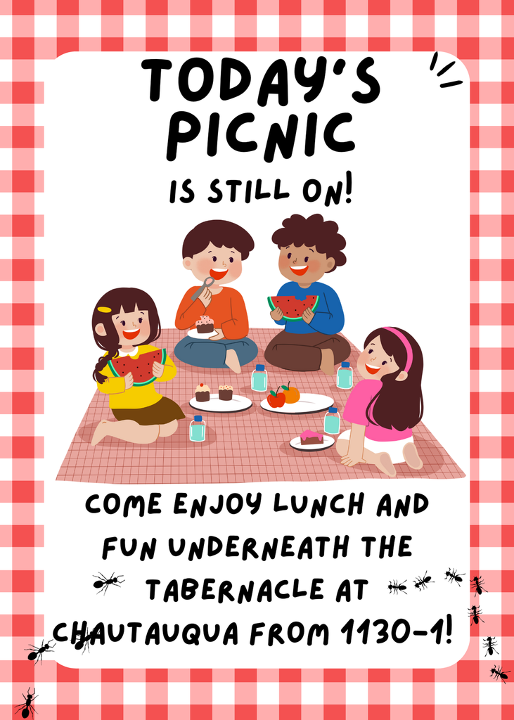 Picnic is still on