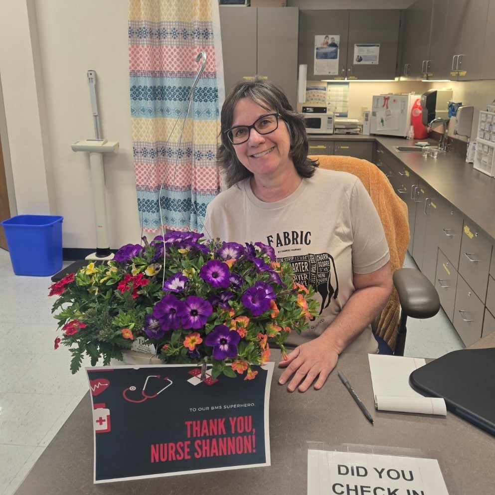 Happy School Nurses Day, Nurse Shannon!