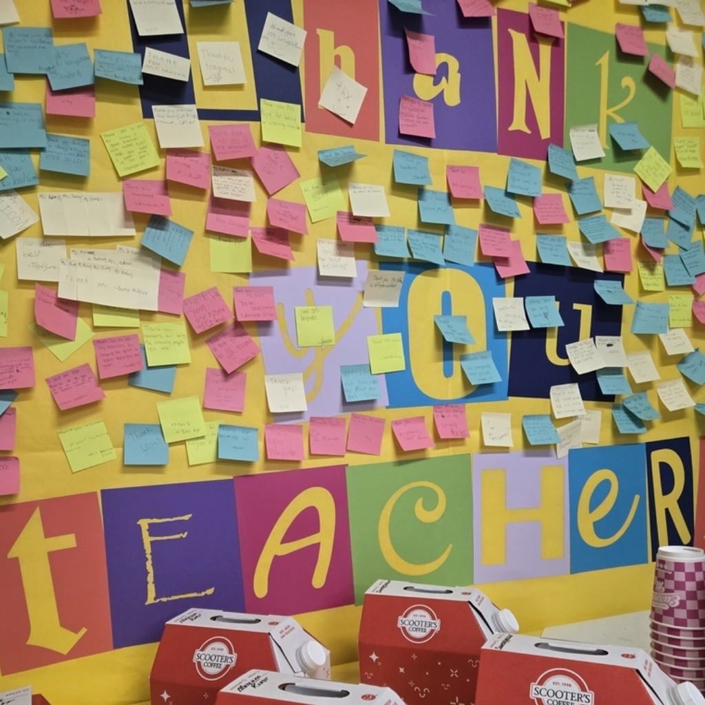 Thank you teachers!
