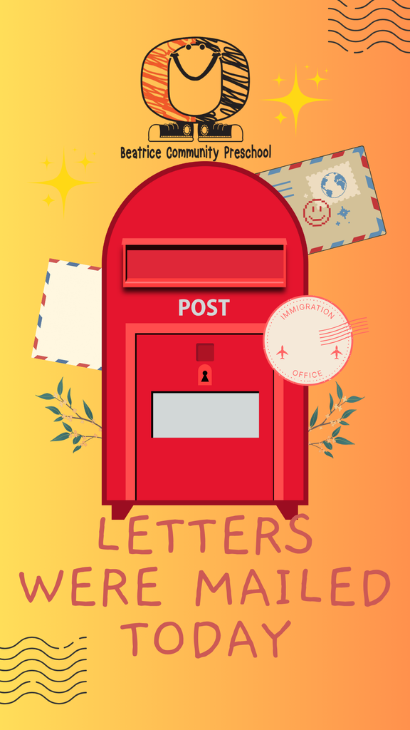 letters were mailed today