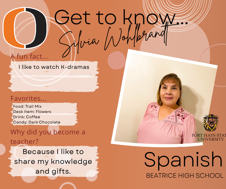 Welcome Ms. Wohlbrandt