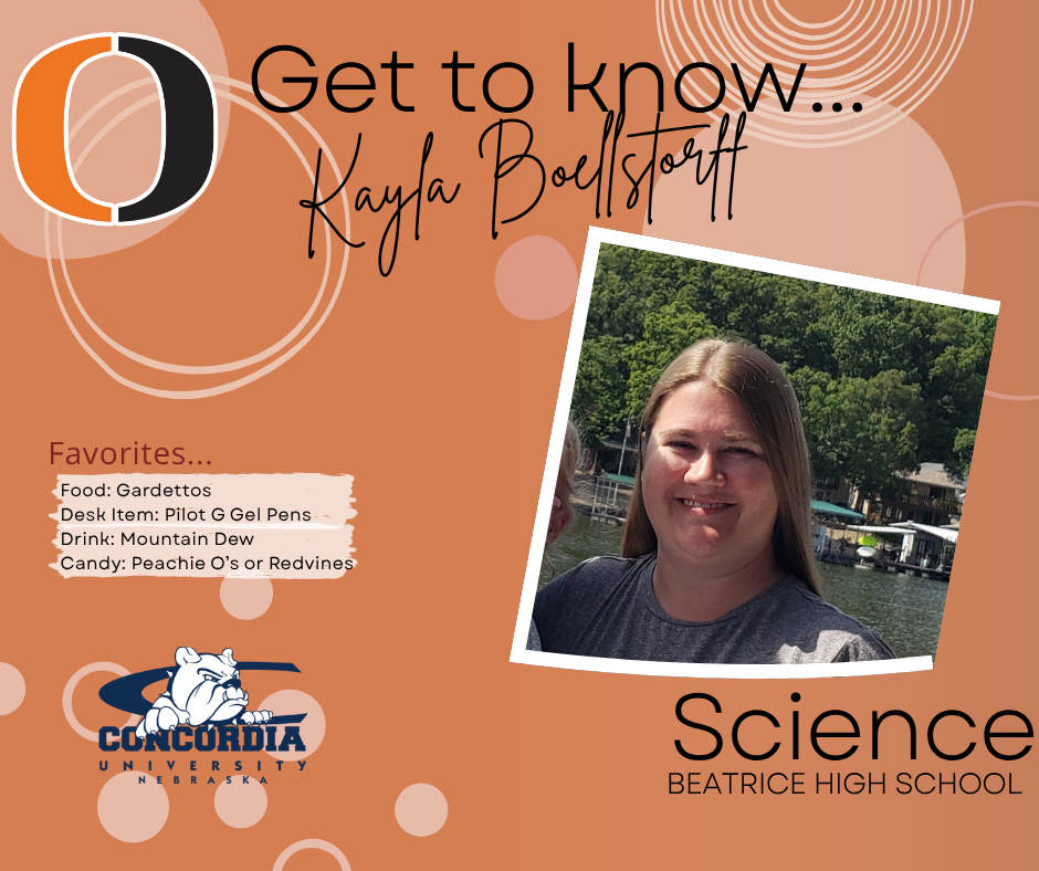 Welcome Mrs. Boellstorff