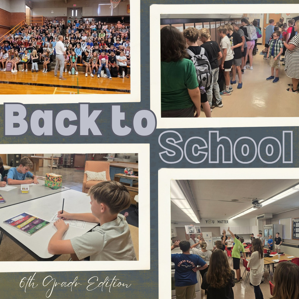 6th grade first day