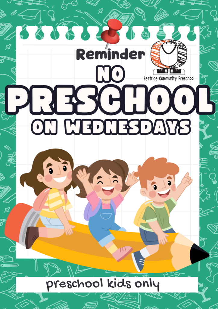 No Preschool Wednesdays