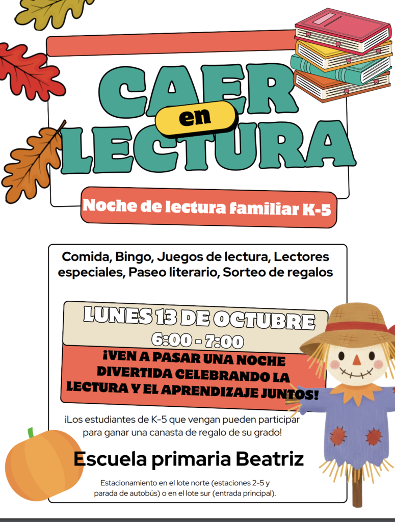 Fall Reading Event