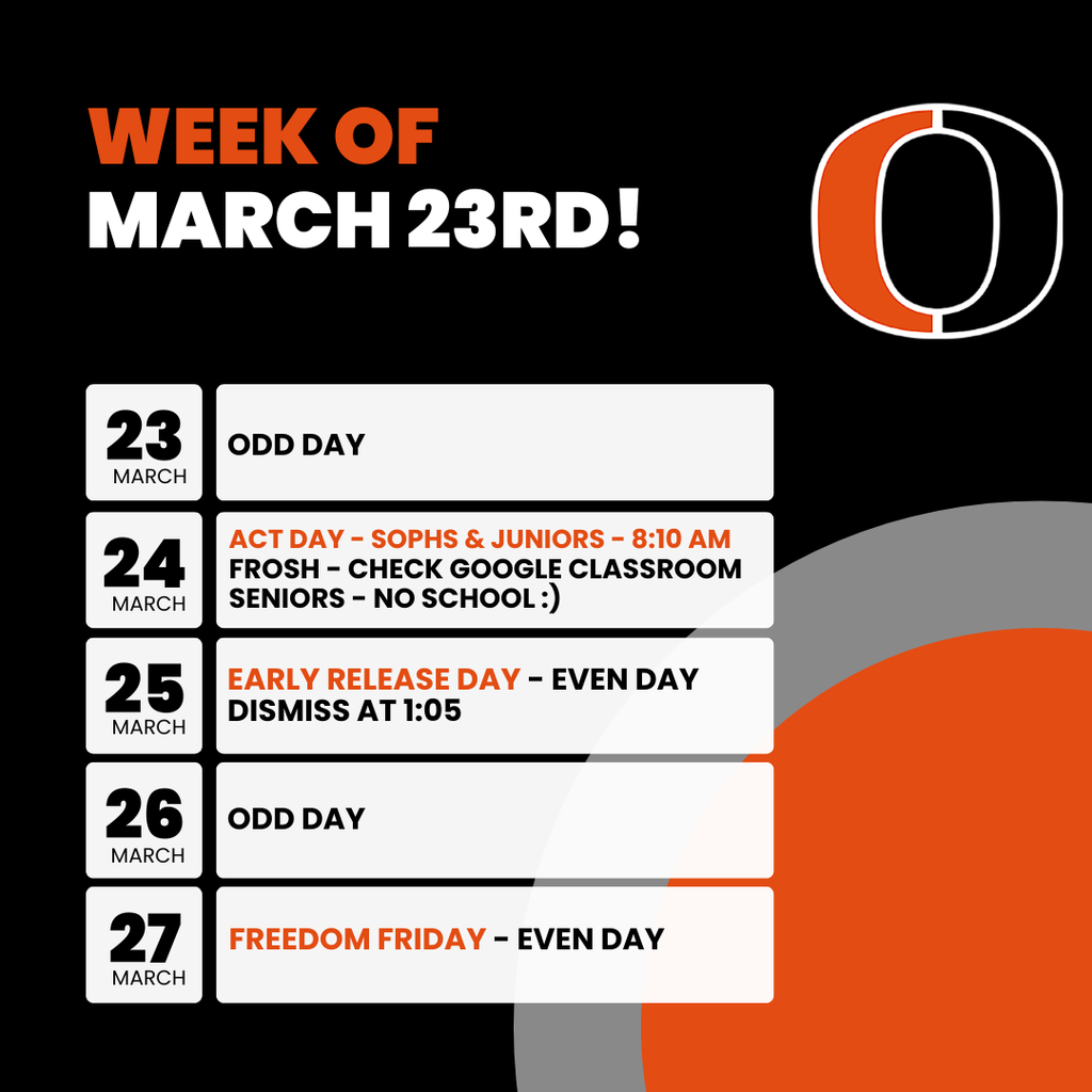week of march 23rd