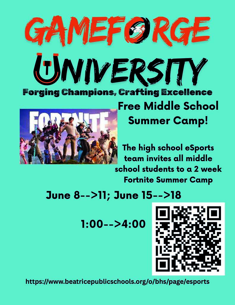 Gameforge University E-Sports Summer Camp Sign Up