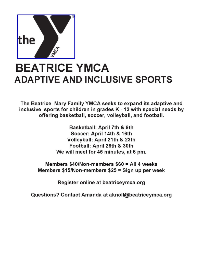 YMCA Adaptive and Inclusive Sports