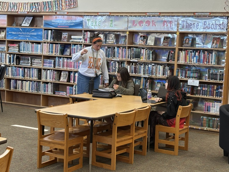 Ms. Sand helping