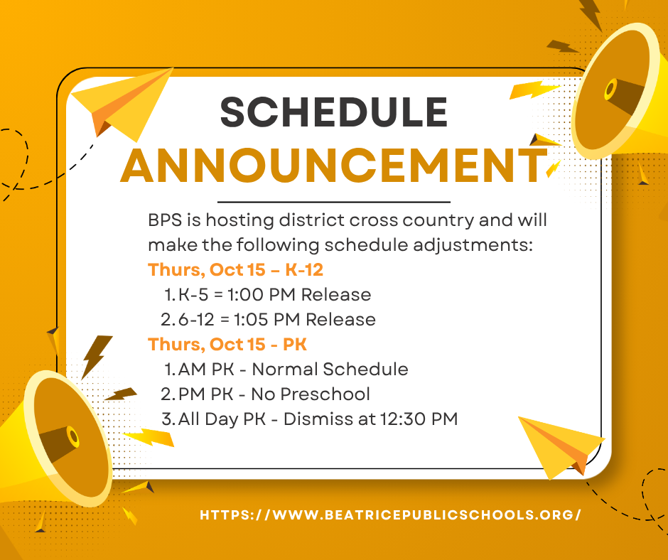 Early Release Announcement