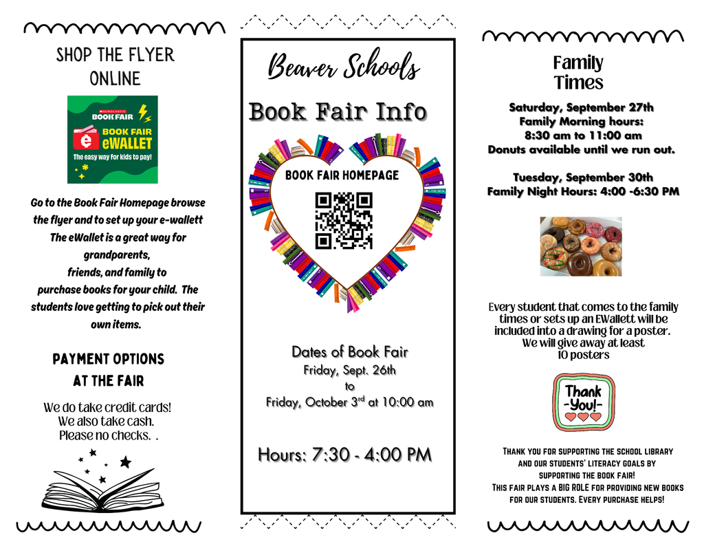 Book fair brochure