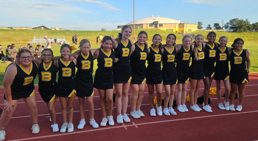 Grade School and Junior High Cheerleaders 