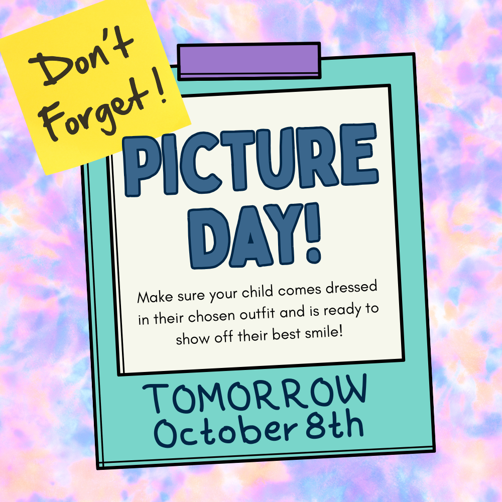 Reminder for Picture Day