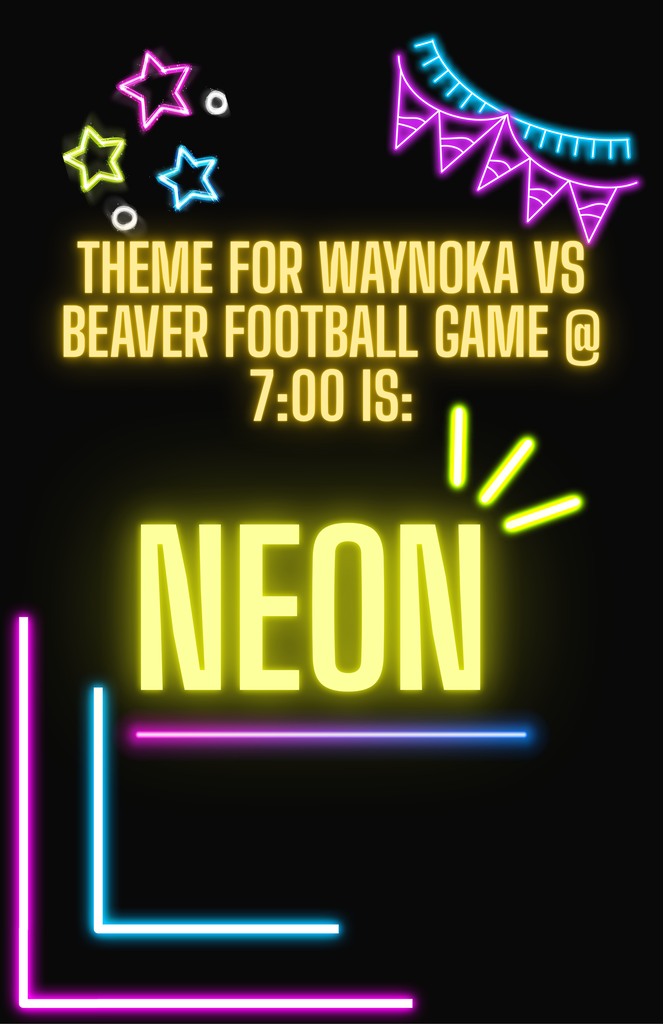 neon football