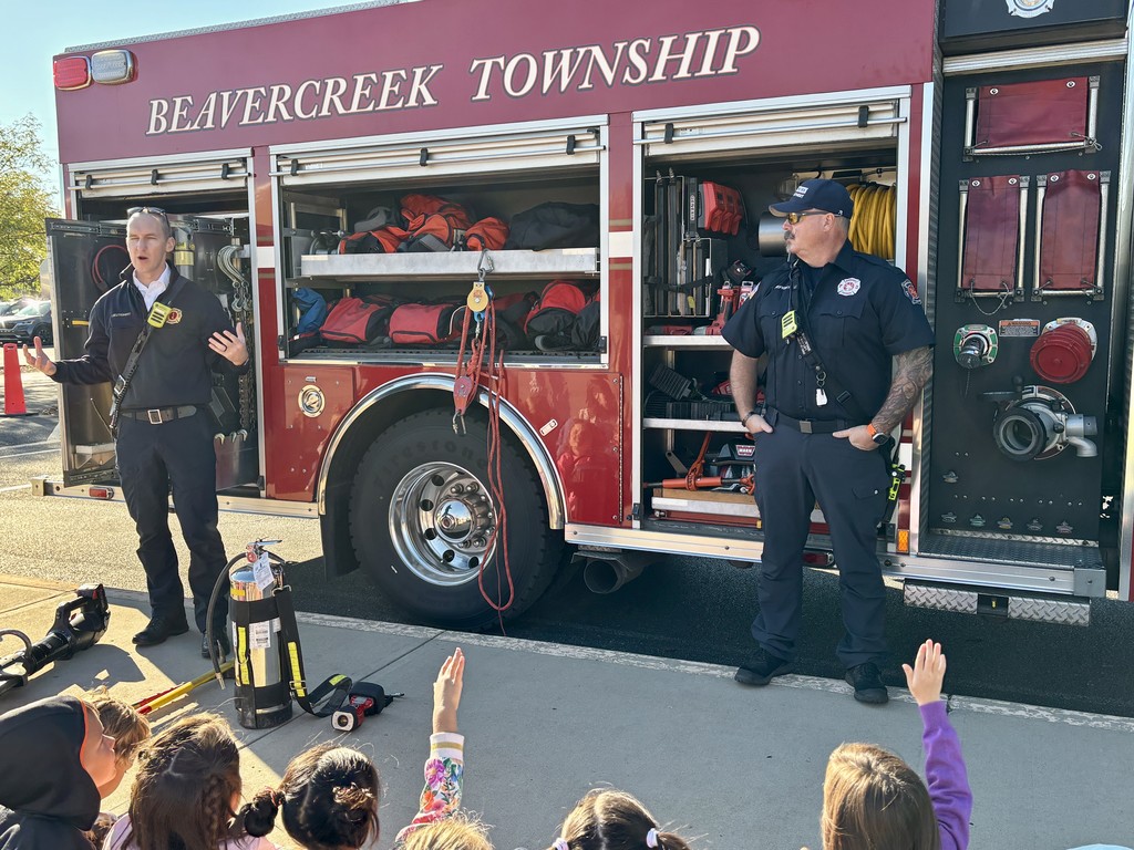 Fire Prevention Week at Trebein Elementary