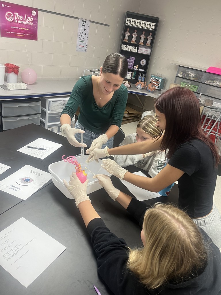 Mrs. Joy's Health Science Tech Class 