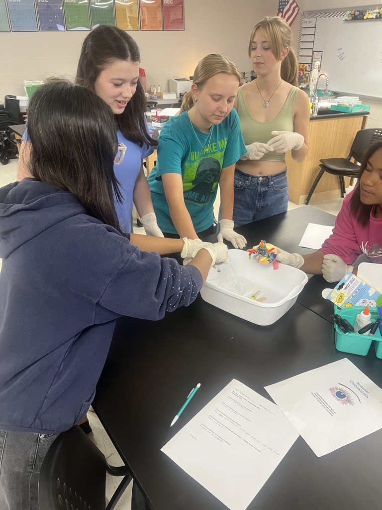 Mrs. Joy's Health Science Tech Class 