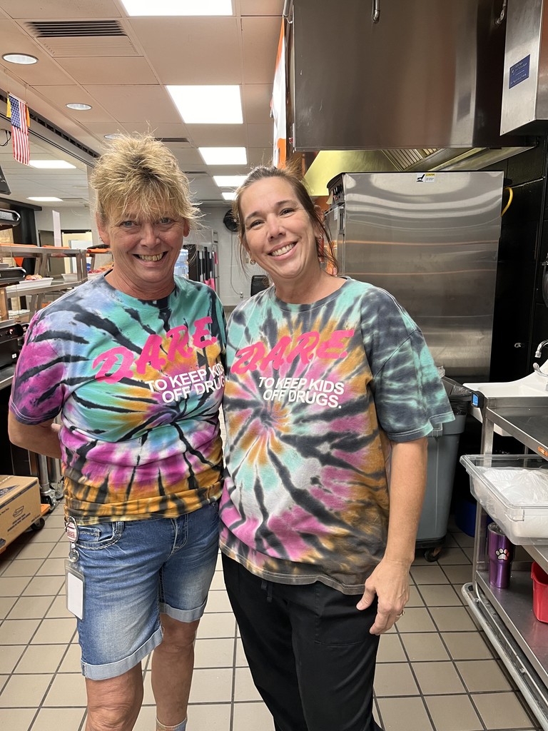 BHS Kitchen Staff Participate in Red Ribbon Week