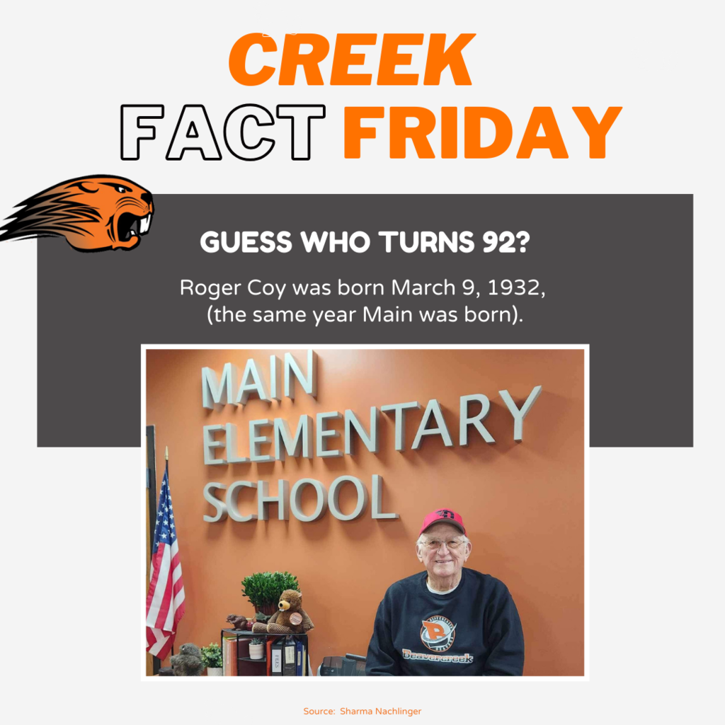 Creek Fact Friday