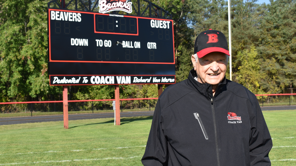 Coach Dick Van Wieren