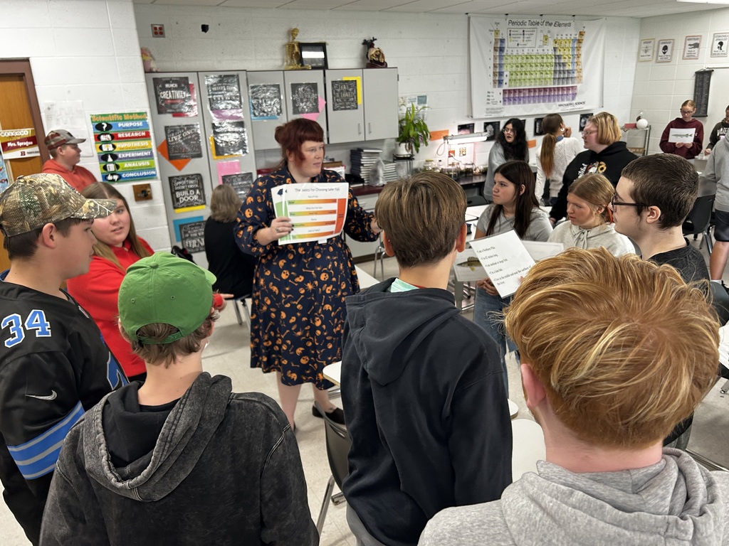 Sarah demonstrates how to analyze each fish type