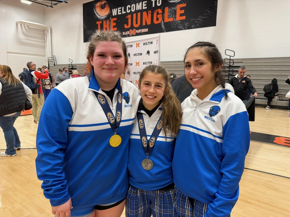 Regional Qualifiers (L to R, Mylah Steinbuch, Aliza Brambley, Mariah Hershberger)