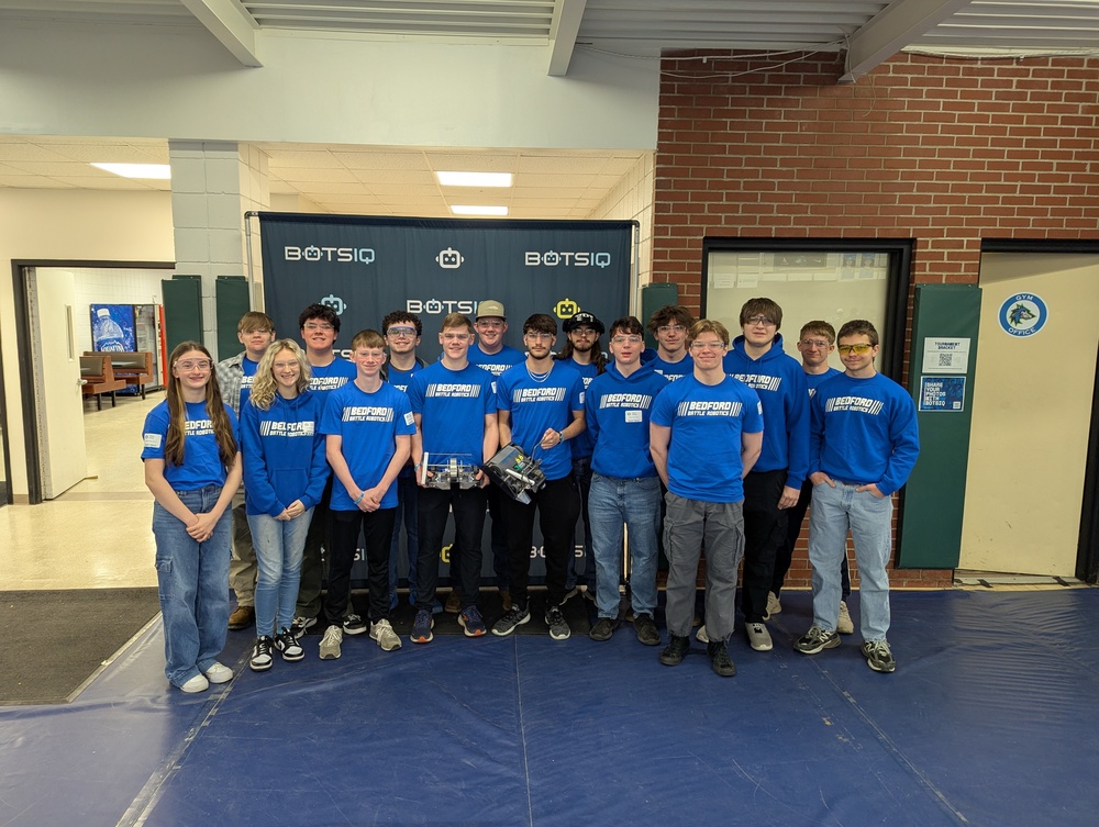 Row 1- Kinlee Jones, Haylee Fetter, Ben Schrock, Kowen Long, Ean Emerick, Shane Feather, Nic Brenner. Row 2- Greg Covert, Adam Wolfhope, Alex Laird, Gavin Maust, Wyatt Blackburn, Gavin Glass, Sean Cessna, Bryce Wertz, Thomas Blackburn Missing from picture- Addie Clark, Lily Dague and Ethan Witt.