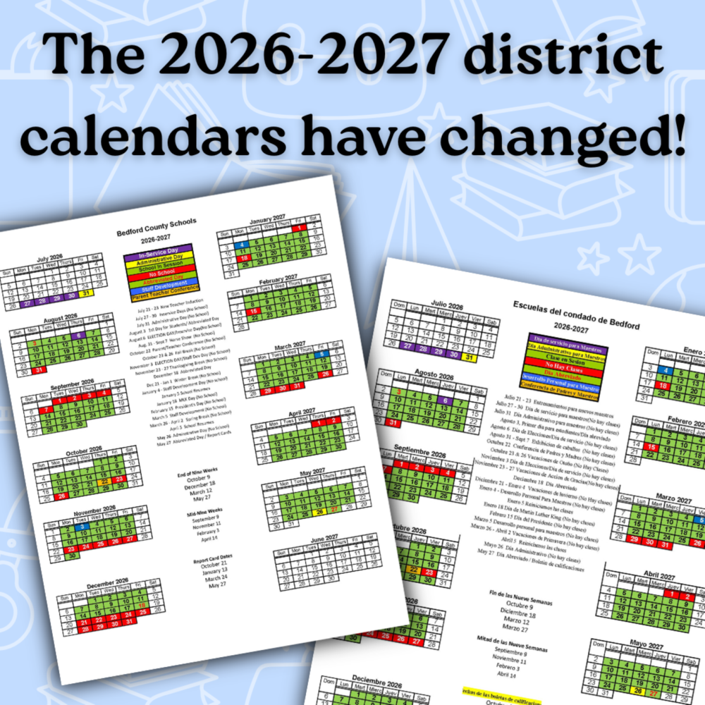 2026-27 District Calendar