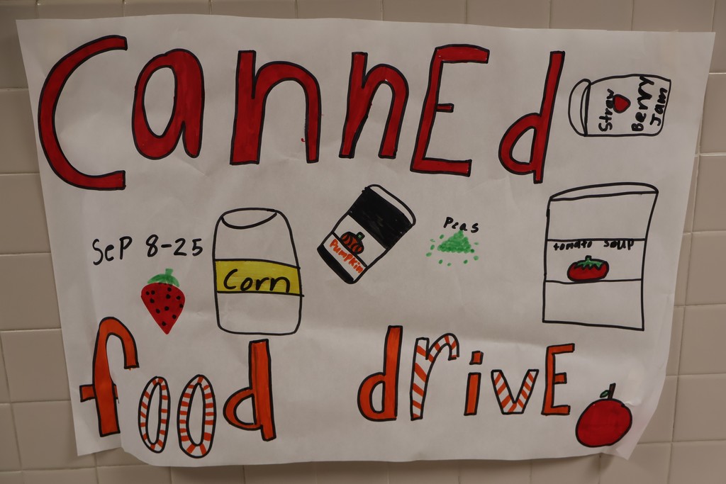 East Side Elementary School Canned Food Drive