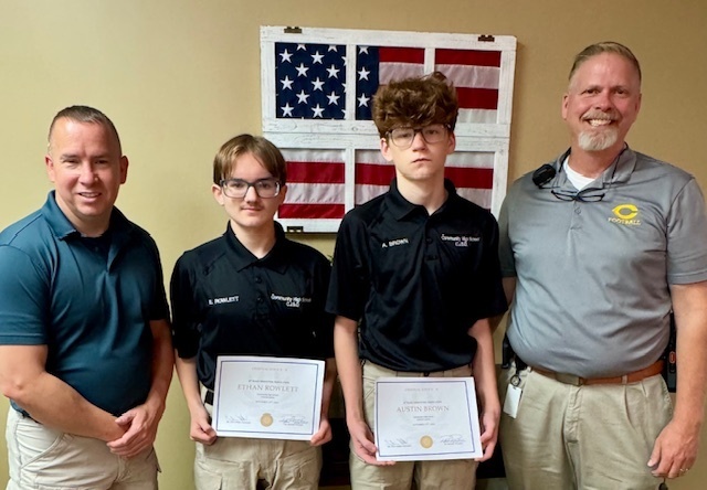 Criminal Justice Students C.T.E Competition Community High School